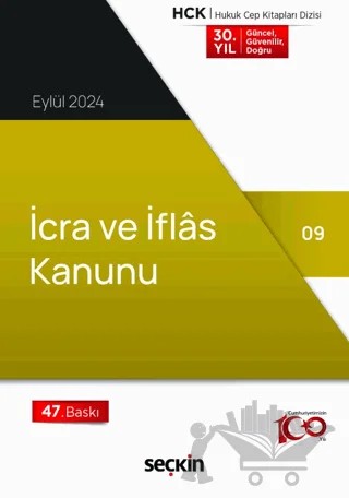 İcra ve İflas Kanunu (Cep Kitabı) – Kollektif – Seçkin Yayıncılık kitap kapağı