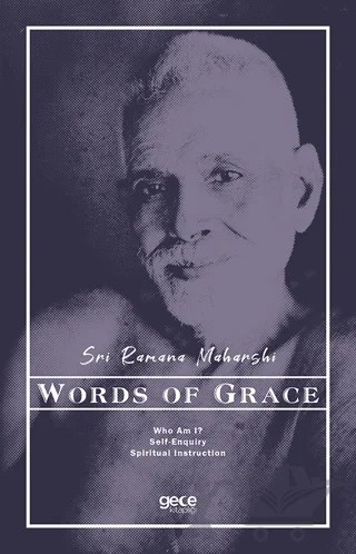 Words of Grace – Sri Ramana Maharshi – Gece Kitaplığı kitap kapağı