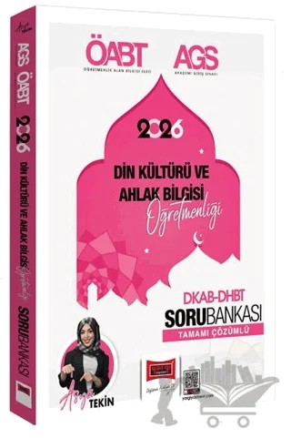 2026 ÖABT AGS DKAB DHBT Din Kültürü ve Ahlak Bilgisi Öğretmenliği Soru Bankası – Asya Tekin – Yargı Yayınevi kitap kapağı