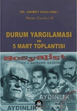 Durum Yargılaması ve 5 Mart Toplantısı – Hikmet Kıvılcımlı – Sosyal İnsan Yayınları kitap kapağı