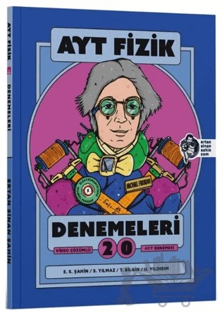 AYT Fizik Video Çözümlü 20 Deneme – Ertan Sinan Şahin – Ertan Sinan Şahin Yayınları kitap kapağı