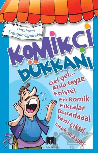 Komikçi Dükkanı – Erdoğan Oğultekin – Parana Yayınları kitap kapağı