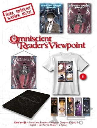 Omniscient Reader's Viewpoint Koleksiyon 1&2 Kutu Set (S) – SingNSong, Sleepy-C, UMI UMI – Komikşeyler Yayıncılık kitap kapağı