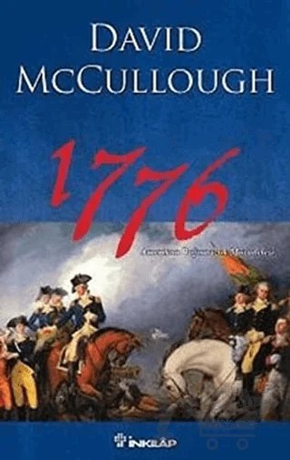 1776 – David McCullough – İnkılap Kitabevi kitap kapağı