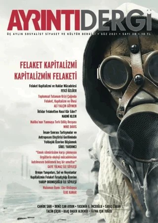 Ayrıntı Dergisi Sayı: 38 Güz 2021 – Ayrıntı Dergi kitap kapağı