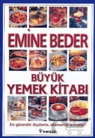Büyük Yemek Kitabı – Emine Beder – İnkılap Kitabevi kitap kapağı