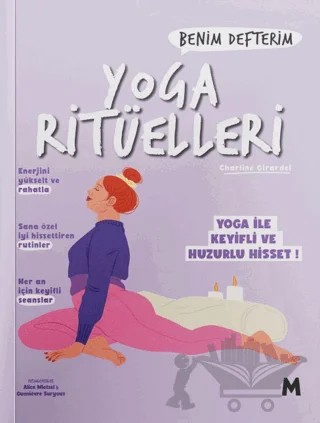 Yoga Ritüelleri: Benim Defterim – Charline Girardel – Mabel Kitap kitap kapağı