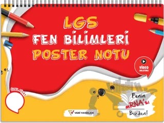 LGS Fen Bilimleri Poster Notu – Kolektif – Veri Yayınları kitap kapağı