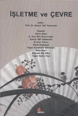 İşletme ve Çevre – Kolektif – Kriter Yayınları kitap kapağı