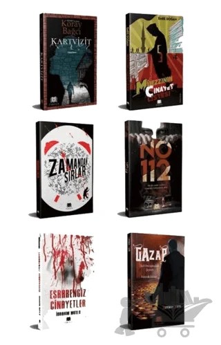 Polisiye Set (6 Kitap Takım) – Emre Doğan, İbrahim Mutlu, Koray Avcı, Metehan Mete – Parana Yayınları kitap kapağı