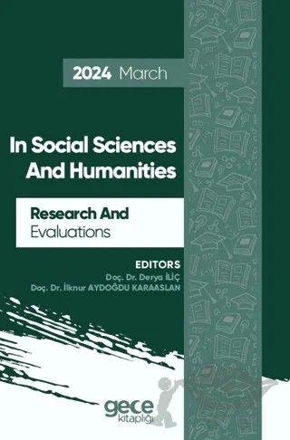 Research And Evaluations In Social Sciences And Humanities - 2024 March – İlknur Aydoğdu Karaaslan, Derya İlic – Gece Kitaplığı kitap kapağı