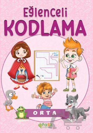 Eğlenceli Kodlama - Orta – Serhat Filiz – Fark Yayınları kitap kapağı