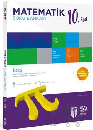 10. Sınıf İDES Matematik Soru Bankası – Kolektif – Teas Press kitap kapağı
