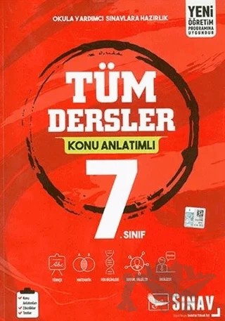 7. Sınıf Tüm Dersler Konu Anlatımlı – Kolektif – Sınav Yayınları kitap kapağı