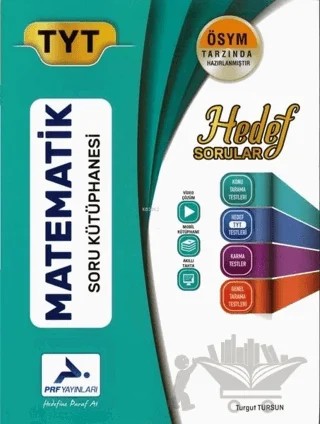TYT Matematik Soru Kütüphanesi Hedef Sorular – Turgut Tursun – Paraf Yayınları kitap kapağı