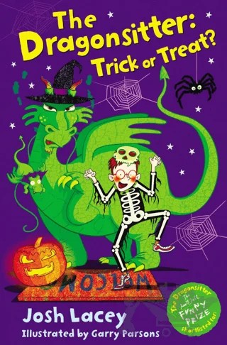 The Dragonsitter: Trick or Treat? – Josh Lacey – Andersen Press kitap kapağı