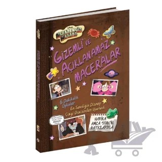 Disney- Esrarengiz Kasaba Gizemli ve Açıklanamaz Maceralar – Kolektif – Beta Kids kitap kapağı
