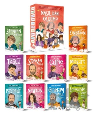 Nasıl Dahi Oldum? Serisi Kutulu (10 Kitap Takım) – Cezmi Ersöz – Dokuz Çocuk kitap kapağı