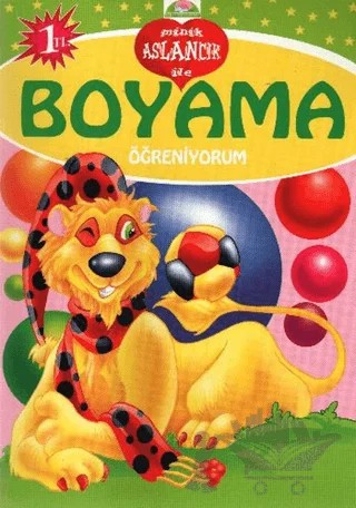 Minik Aslancık ile Boyama Öğreniyorum – Kolektif – Kirpi Yayıncılık kitap kapağı