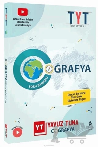 TYT Coğrafya Soru Bankası – Yavuz Tuna – Tonguç Akademi kitap kapağı