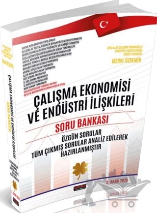 2026 Çalışma Ekonomisi ve Endüstri İlişkileri Soru Bankası – Merve Özdemir – Savaş Yayınevi kitap kapağı