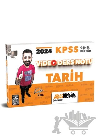 KPSS Genel Kültür Tarih Video Ders Notu – Kadir Koç – HocaWebde Yayınları kitap kapağı