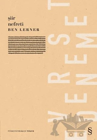 Şiir Nefreti – Ben Lerner – Everest Yayınları kitap kapağı