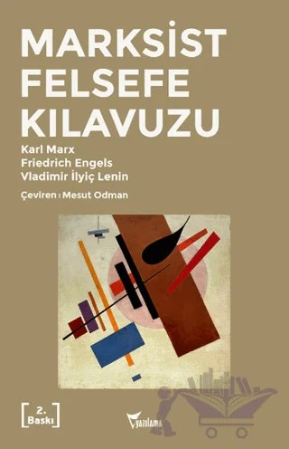 Marksist Felsefe Kılavuzu – Friedrich Engels, Karl Marx, Vladimir Ilyiç Lenin – Yazılama Yayınevi kitap kapağı