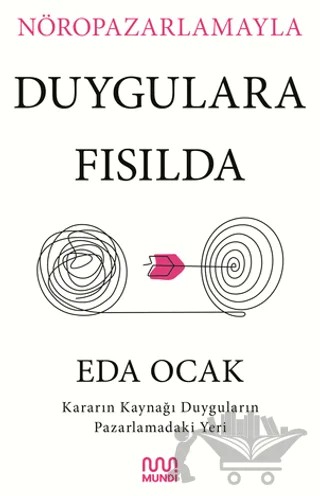 Nöropazarlamayla Duygulara Fısılda – Eda Ocak – Mundi kitap kapağı
