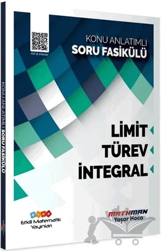 AYT Matematik Limit Türev ve İntegral Konu Anlatımlı Soru Fasikülü – Kolektif – Etkili Matematik Yayınları kitap kapağı