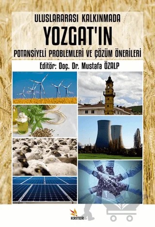 Uluslararası Kalkınmada Yozgat'ın Potansiyeli Problemleri ve Çözüm Önerileri – Mustafa Özalp – Kriter Yayınları kitap kapağı