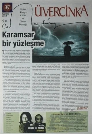 Üvercinka Dergisi Sayı: 37 Kasım 2017 – Üvercinka Dergisi kitap kapağı