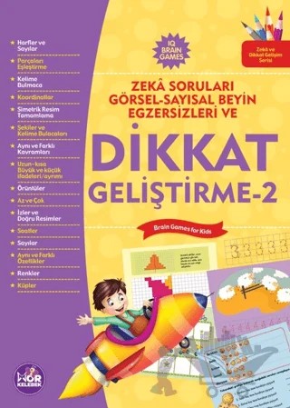 Dikkat Geliştirme-2 – Ferhat Çınar – Mor Kelebek kitap kapağı