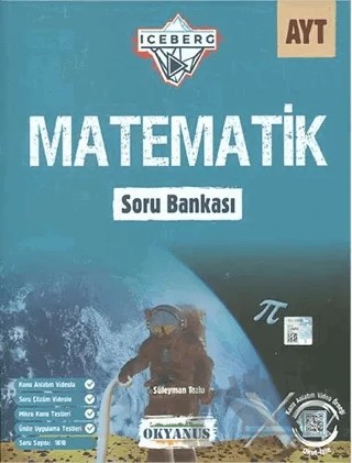 Iceberg AYT Matematik Soru Bankası – Süleyman Tozlu – Okyanus Yayınları kitap kapağı