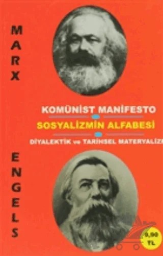 Komünist Manifesto - Sosyalizmin Alfabesi - Diyalektik ve Tarihsel Materyalizm – Karl Marx – Ulak Yayıncılık kitap kapağı
