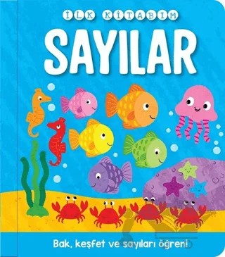 Sayılar - İlk Kitabım – Kolektif – İndigo Çocuk kitap kapağı
