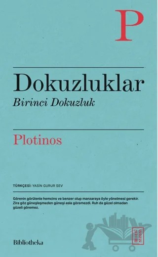 Dokuzlular – Plotinos – Ketebe Yayınları kitap kapağı
