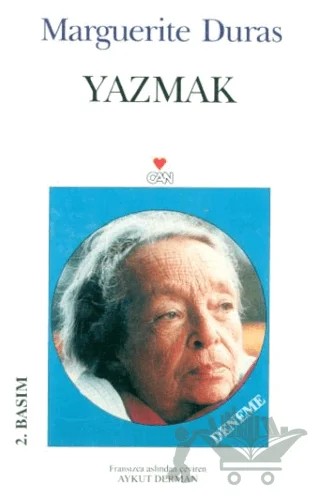 Yazmak – Marguerite Duras – Can Yayınları kitap kapağı