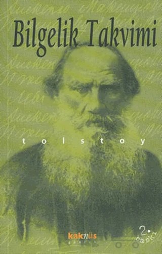 Bilgelik Takvimi – Lev Nikolayeviç Tolstoy – Kaknüs Yayınları kitap kapağı