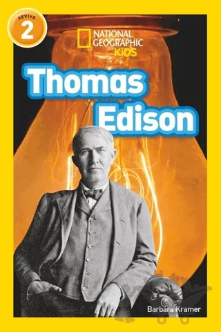 Thomas Edison - National Geographic Kids – Barbara Kramer – Beta Kids kitap kapağı