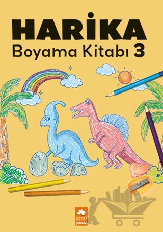 Harika Boyama Kitabı 3 – Kolektif – Eksik Parça Yayınları kitap kapağı