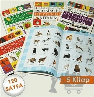 Benim İlk Kelimelerim Dizisi (5 Kitap Takım) – Kolektif – Çocuk Gezegeni kitap kapağı
