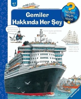 Gemiler Hakkında Her Şey – Kolektif – Mikado Yayınları kitap kapağı
