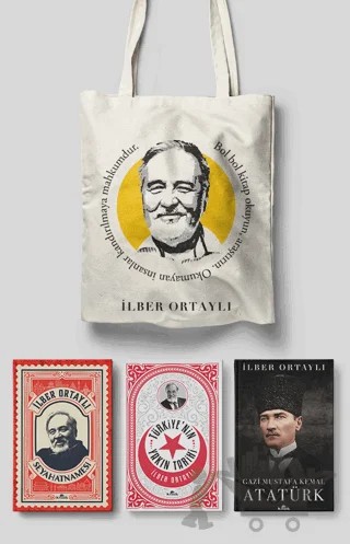 İlber Ortaylı Seti 3 Kitap (Bez Çanta Hediyeli) – İlber Ortaylı – Kronik Kitap kitap kapağı