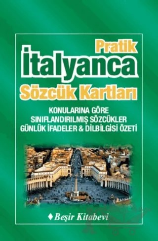 Pratik İtalyanca Sözcük Kartları – B. Orhan Doğan – Beşir Kitabevi kitap kapağı