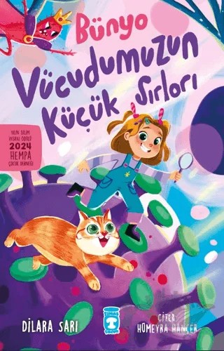 Bünyo - Vücudumuzun Küçük Sırları – Dilara Sarı – Timaş Çocuk kitap kapağı
