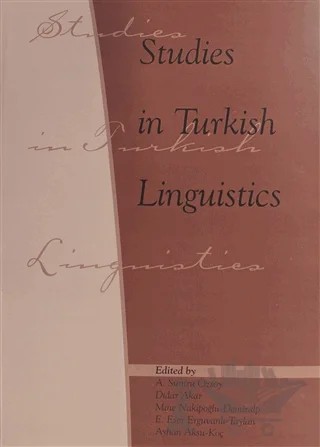 Studies in Turkish Linguistics – Kolektif – Boğaziçi Üniversitesi Yayınevi kitap kapağı