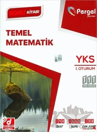 TYT Birinci Oturum Temel Matematik Soru Bankası (PK-20) – Kolektif – Pergel Yayınları kitap kapağı