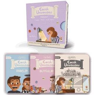Çocuk Üniversitesi-Psikoloji Set – Çağrı Odabaşı – Sincap Kitap kitap kapağı