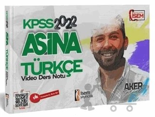 2022 KPSS Aşina Türkçe – Aker Kartal – İSEM Yayıncılık kitap kapağı